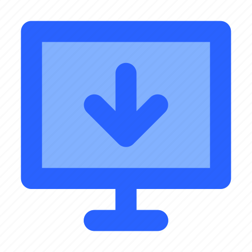 Arrow, computer, download, internet, network icon - Download on Iconfinder