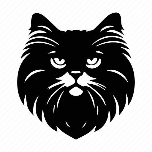 Cat, kitten, cute, animal, face, feline, pet icon - Download on Iconfinder
