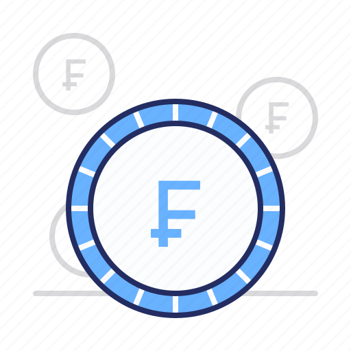 Cash, coin, franc icon - Download on Iconfinder