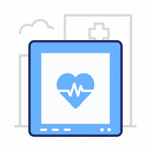 Ecg, heartbeat, pulsation icon - Download on Iconfinder