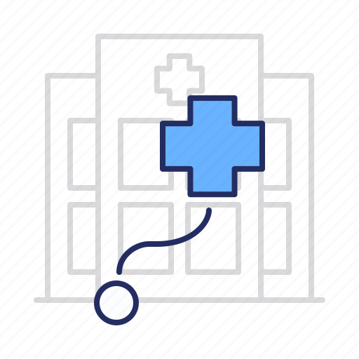 Hospital, location, place icon - Download on Iconfinder