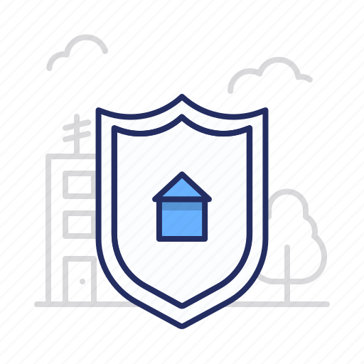 House, security, shield icon - Download on Iconfinder
