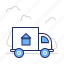 delivery, move, truck 