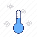 cold, temperature, thermometer 