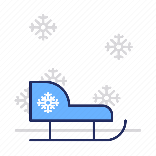 Sled, sleigh, winter icon - Download on Iconfinder