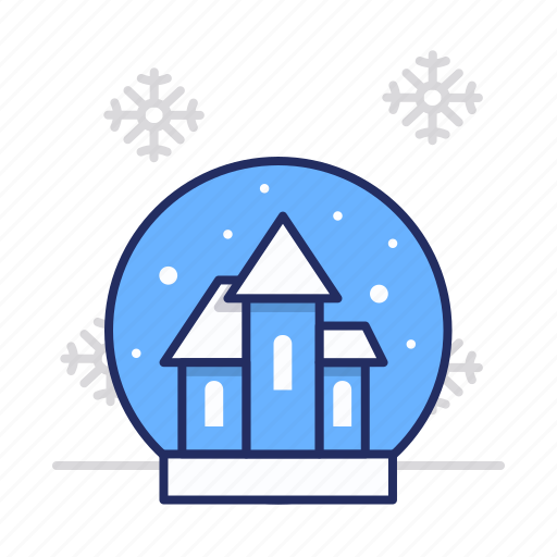 Ball, castle, snow icon - Download on Iconfinder