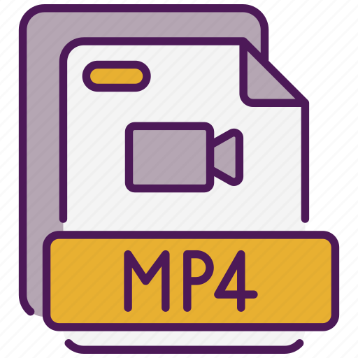 Mp4, mp, music, player, audio, file, document icon - Download on Iconfinder