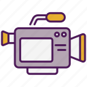 video camera, camera, video, movie, camcorder, film, multimedia, video-recorder, device