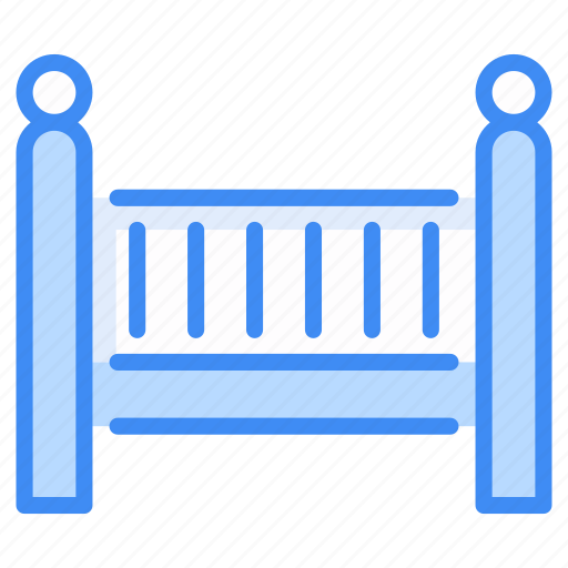 Crib, baby, bed, cradle, child, baby-crib, baby-bed icon - Download on Iconfinder