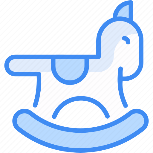 Rocking, horse, rocking horse, toy, horse-toy, play, kid icon - Download on Iconfinder