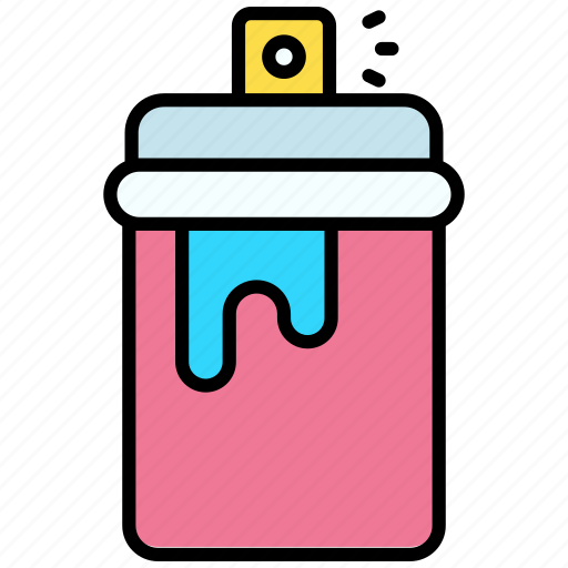 Spray paint, paint, spray, art, painting, spray-bottle, bottle icon - Download on Iconfinder
