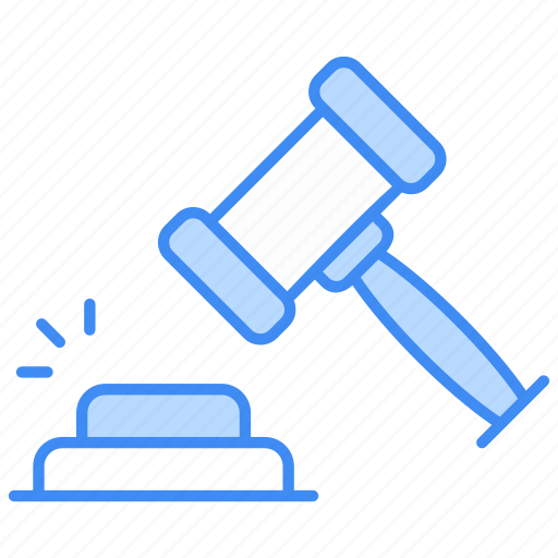 Auction, law, hammer, justice, judge, gavel, legal icon - Download on Iconfinder