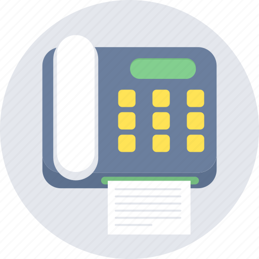 Fax, communication, letter, machine icon - Download on Iconfinder