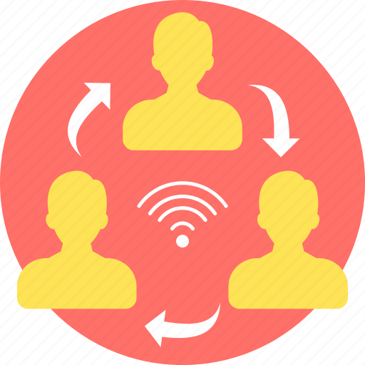 Coversation, online, chat, communication, conference call, internet, share icon - Download on Iconfinder