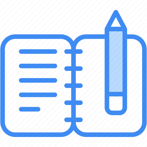 Notebook, book, education, learning, reading, knowledge, school icon - Download on Iconfinder
