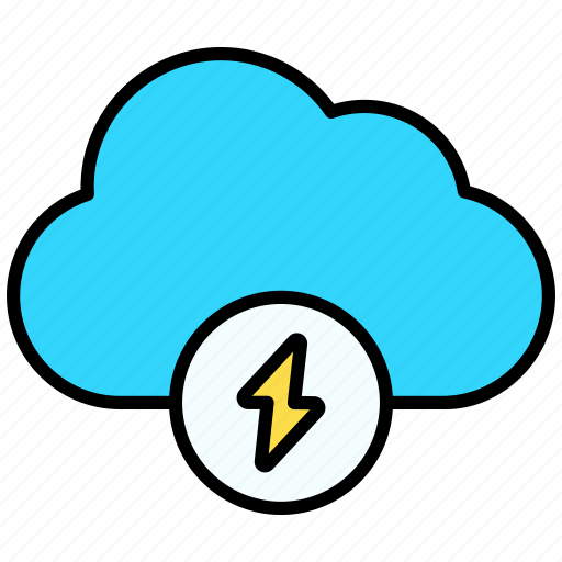 Storm, weather, cloud, rain, forecast, thunder, wind icon - Download on Iconfinder