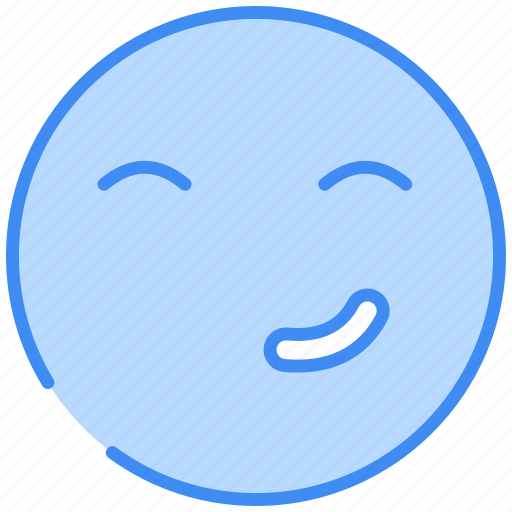 Naughty, expression, emoji, face, smiley, childhood, happy icon - Download on Iconfinder