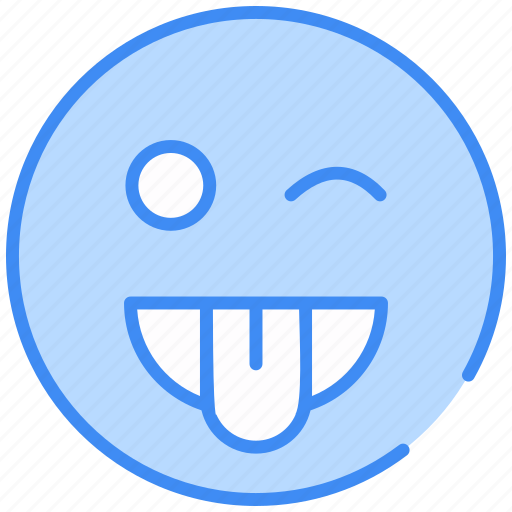 Tongue, emoji, face, expression, emotion, smiley, emoticon icon - Download on Iconfinder