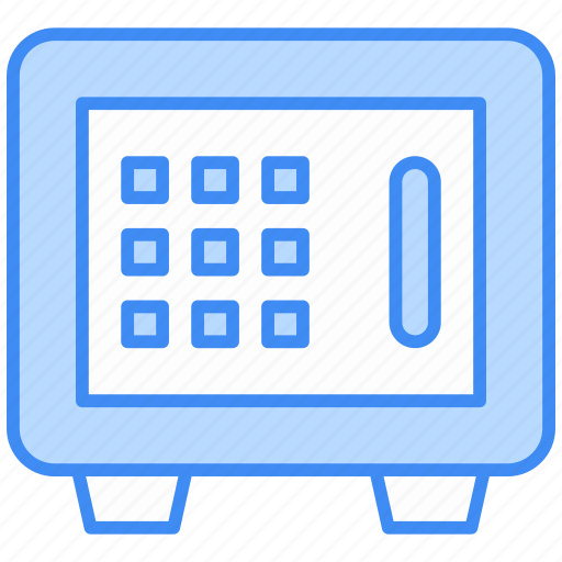 Locker, finance, save, banking, vault, money, safe-box icon - Download on Iconfinder
