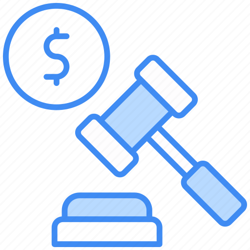 Law, justice, legal, court, judge, balance, hammer icon - Download on Iconfinder