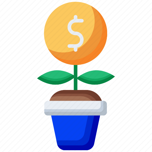 Money growth, money, growth, investment, financial-growth, dollar, money-plant icon - Download on Iconfinder