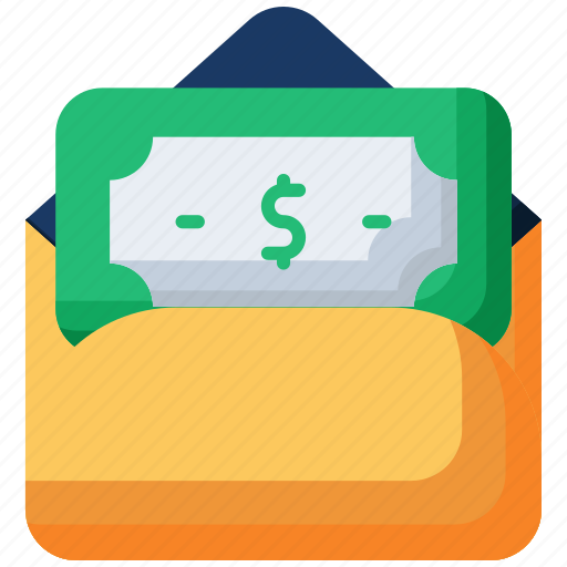 Mail, dollar, business, money, message, send, communication icon - Download on Iconfinder