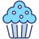 muffin, dessert, cupcake, sweet, cake, food, bakery, bakery-food, pastry