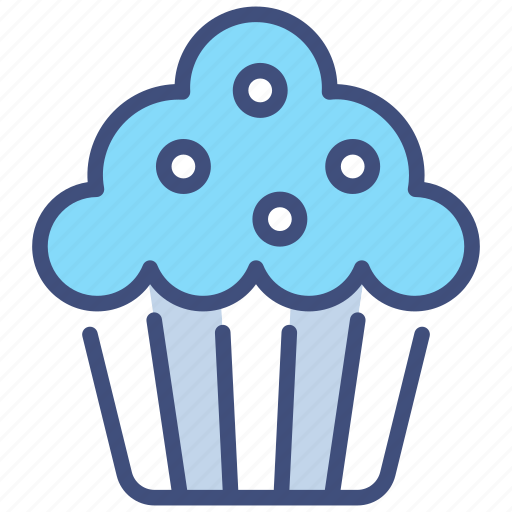 Muffin, dessert, cupcake, sweet, cake, food, bakery icon - Download on Iconfinder
