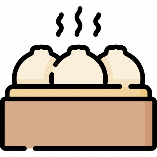 Dim, sum, food, linear, restaurant icon - Download on Iconfinder