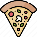 pizza, fast food, italian, restaurant, food
