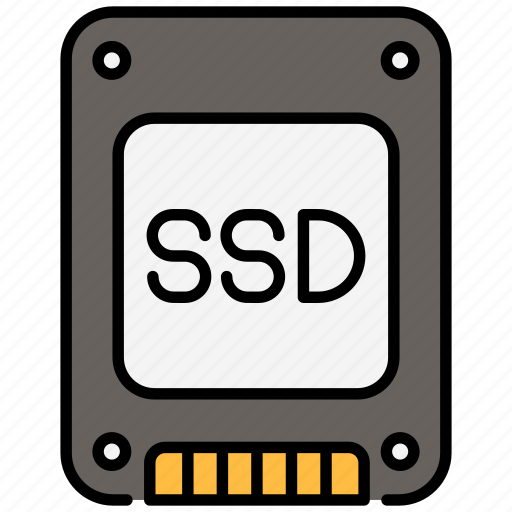 Ssd, storage, hardware, computer, drive, device, technology icon - Download on Iconfinder