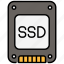 ssd, storage, hardware, computer, drive, device, technology, memory, disk 