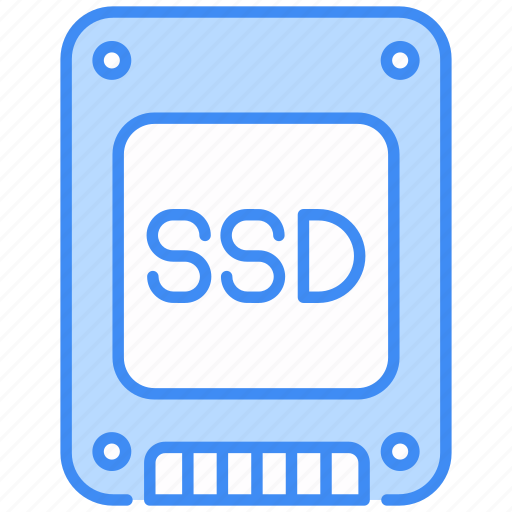 Ssd, storage, hardware, computer, drive, device, technology icon - Download on Iconfinder