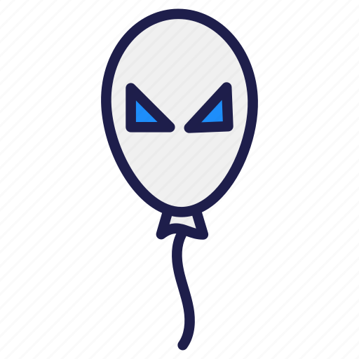 Balloon, terror, halloween, horror, ballons, spooky, hollidays icon - Download on Iconfinder