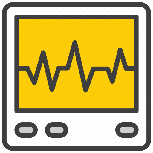 Ecg, medical, electrocardiogram, heart, heartbeat, cardiogram, cardiology icon - Download on Iconfinder