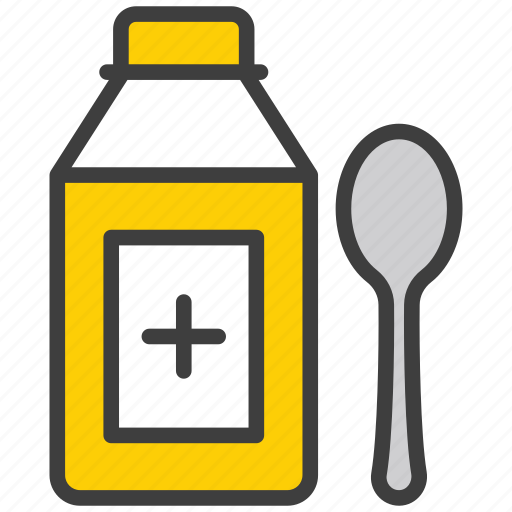 Syrup, medicine, medical, clinic, healthcare, treatment, patient icon - Download on Iconfinder