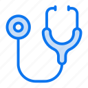 stethoscope, doctor, medical, healthcare, hospital, medicine, clinic, professional, instrument, diagnosis