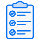 checklist, list, document, clipboard, task, paper, check, report, business