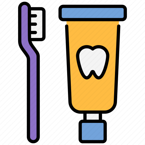 Dental hygiene, dental-care, toothbrush, toothpaste, dental, teeth, dentist icon - Download on Iconfinder