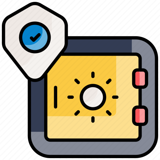 Bank safe, bank-locker, bank-vault, locker, safe-box, vault, safe icon - Download on Iconfinder