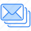all mail, messages, letters, emails, multiple-emails, email, disk, drive, ui 