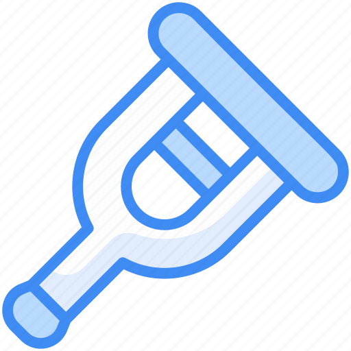 Crutch, medical, crutches, injury, disabled, health, healthcare icon - Download on Iconfinder