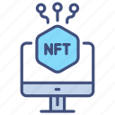 online nft, nft, cryptocurrency, non-fungible-token, digital, crypto, blockchain, digital-nft, currency