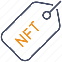 nft tag, money, currency, tag, token, cryptocurrency, digital-currency, non-fungible-token, nft