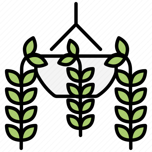 Burros tail, pot, plant, indoor-plant, indoor-pot, burros-tail-pot, cactus icon - Download on Iconfinder