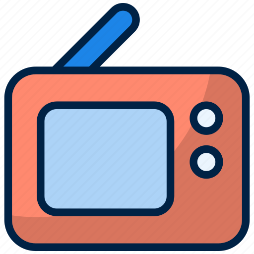 Tv, television, screen, monitor, display, technology, device icon - Download on Iconfinder