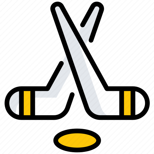 Hockey, sport, game, sports, stick, ball, ice icon - Download on Iconfinder