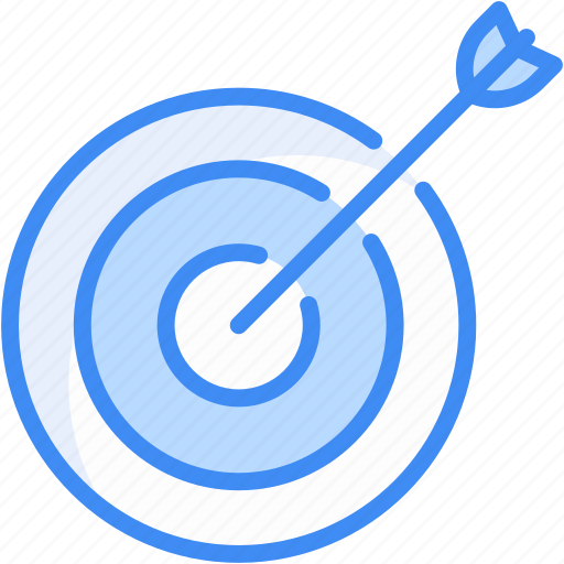 Dart, target, goal, aim, dartboard, arrow, bullseye icon - Download on Iconfinder