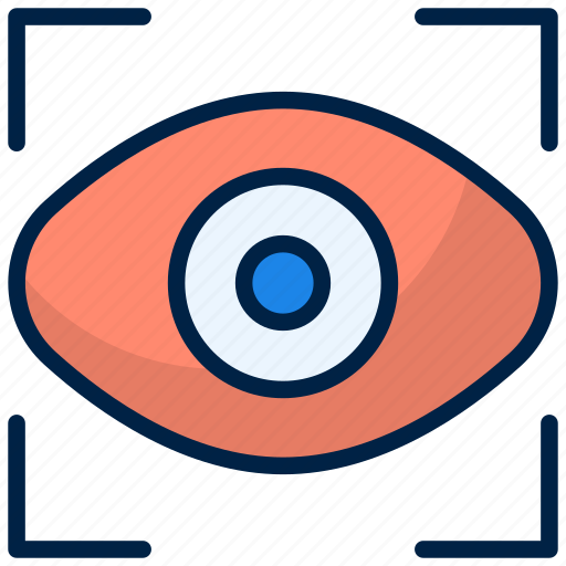 Eye scan, security, eye, scan, protection, eye-scanner, biometric icon - Download on Iconfinder