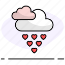 love cloud, heart, love, valentines-day, cloud, romantic-weather, romance, romantic, celebration